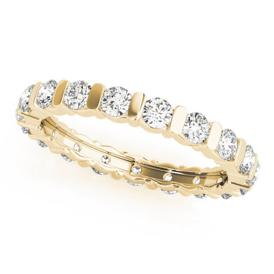 Round Shape Diamond Eternity Band for Her