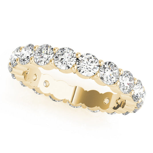 Women's Round Cut Diamond Eternity Band