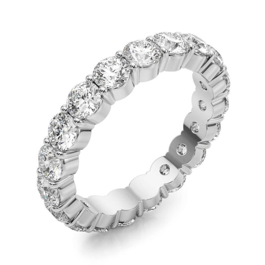 Women's Round Cut Diamond Eternity Band