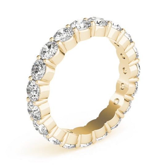 Women's Round Cut Diamond Eternity Band