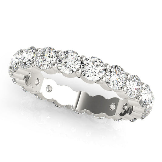 Women's Round Cut Diamond Eternity Band